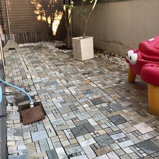 庭用天然石シート、庭石お譲りします