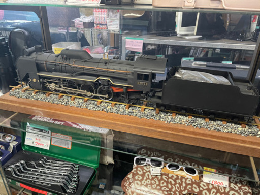 国鉄D51形蒸気機関車　模型　鉄製　全長94cm 中古　現状