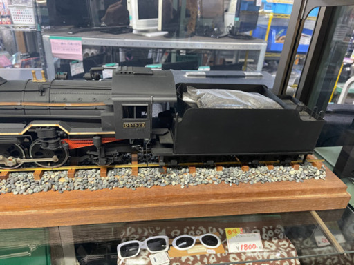 国鉄D51形蒸気機関車 模型 鉄製 全長94cm 中古 現状