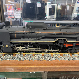 国鉄D51形蒸気機関車 模型 鉄製 全長94cm 中古 現状