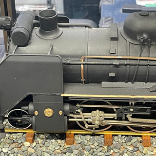 国鉄D51形蒸気機関車 模型 鉄製 全長94cm 中古 現状