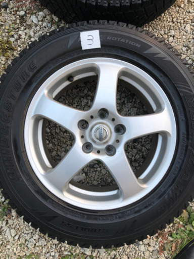 スタッドレス　日産　純正　DM-Z3 ホイール　エクストレイル  T30 T31 T32