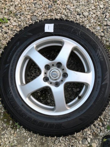 スタッドレス　日産　純正　DM-Z3 ホイール　エクストレイル  T30 T31 T32