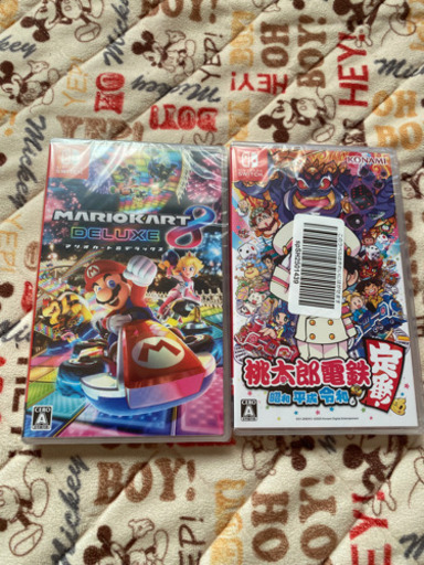 Switch ソフト　桃太郎電鉄　マリオカート