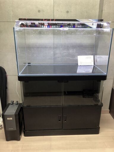 90cmガラス水槽   LEDライト付