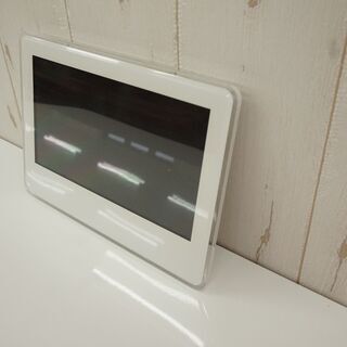 無料！ａｕフォトフレーム　PHOTO-U2 SP03　ペールホワイト☆未使用置き古し品の画像