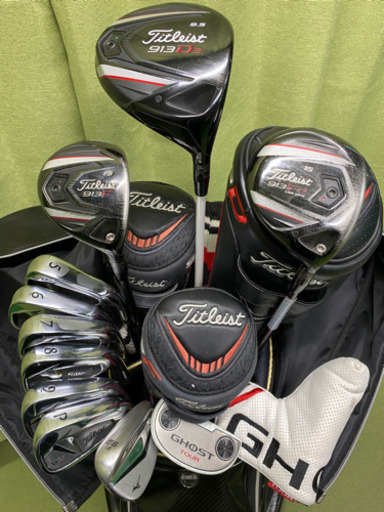 913シリーズ☆Titlelst☆ ゴルフクラブセット ☆フルセット☆付属品一式