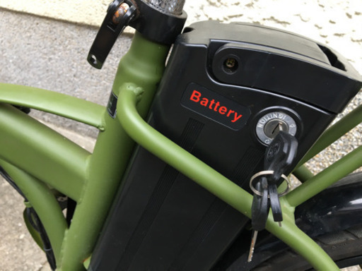 電動モペット型自転車bonita20折り畳み6段変速