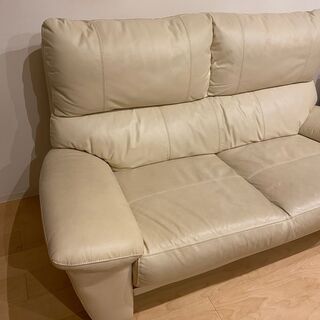 【お渡ししました】2人掛けソファ　無料でお譲りします