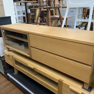 無印良品 テレビボード ナチュラル オーク材 売場展開中！！！