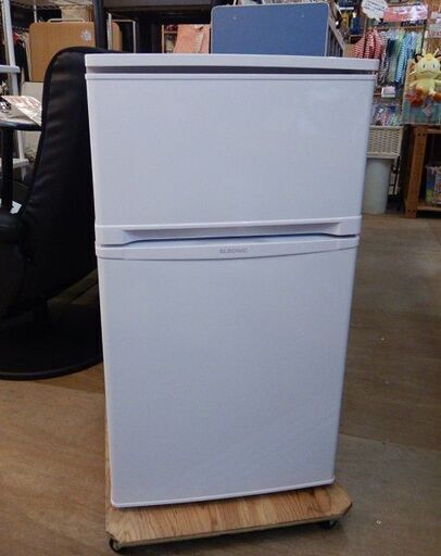 【販売終了しました。ありがとうございます。】ELSONIC　2ドア　冷凍冷蔵庫　2019年製　EJ-R832　中古品　/　相模原市　Nojima　エルソニック　2020年購入