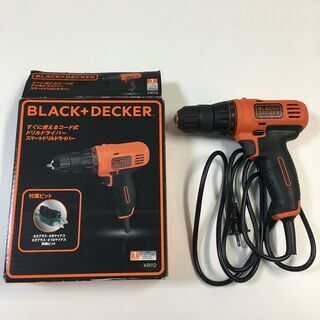 【中古・動作確認済】ブラックアンドデッカー コード式 ドリルドライバー
