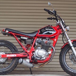 栃木 ホンダ FTR 223 00年 カスタム 多数 実働車 MC34 トラッカー シート スパトラ オールペン マフラー LED ウィンカー スーパートラップの画像