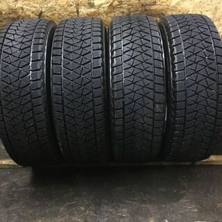BS BLIZZAK DM-V2 235/65R18 18インチ スタッドレス 4本 2014年製 バリ溝 audi Q7 レクサスRX ムラーノ等　(VTP288) クレジットカード QR決済可能