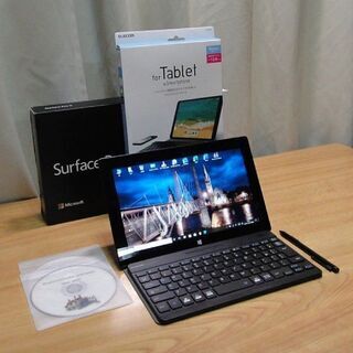 ご購入頂きました 美品 Microsoft Surface Pro2 10.6インチ マルチタッチ Core i5 メモリー4GB SSD 128GB Win10 pro・Office 2019 pro 搭載 タブレット＆スマートフォンキーボード付 WiFi Bluetooth Webカメラ 