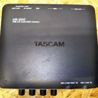 TASCAM PCオーディオインターフェース US-200の画像