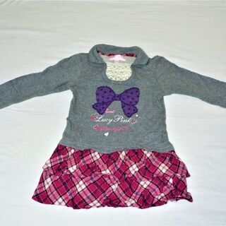 ☆激カワ♡サイズ110 女の子用秋冬物長袖チュニック！！！☆＜m...