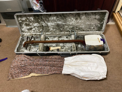 長唄用細棹　津軽三味線　べっ甲　撥　和楽器