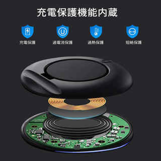 新品★ワイヤレス充電器、スマートフォンスタンド機能付き、２way　超便利の画像