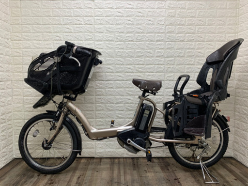 ブリジストン　アンジェリーノ　8.9AH 20インチ　前後子供乗せ　新基準　電動アシスト自転車