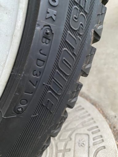 ♪215/45R17 スタッドレスアルミ4本セット　中古♪