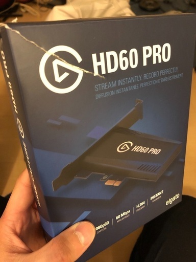 キャプチャーボード elgato HD60 PRO