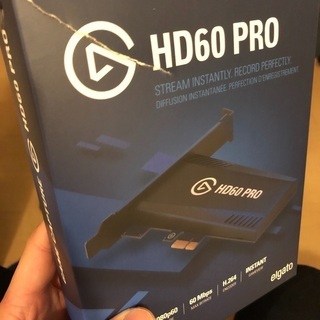 Elgato HD60 PRO 拡張カード　キャプチャーボード Amazon.com: Elgato HD60 Pro1080p60 Capture and Passthrough, PCIe