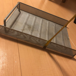 【差し上げます】書類入れ　レターケースの画像