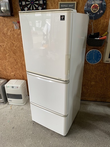 D２７０８　シャープ　３１４L  2013年　自動製氷機付　両開き