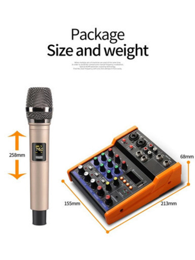 オーディオワイヤレスマイク音声と混合bluetooth usb