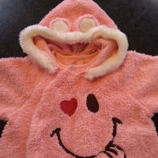 プレゼント(中古)新生児冬物ロンパース