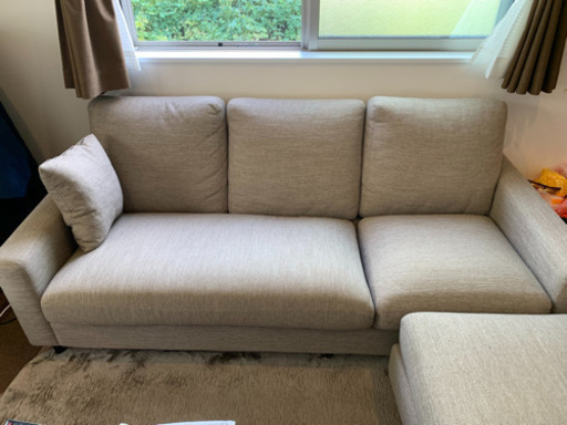値下げしました！【急募】ニトリ　カウチソファ