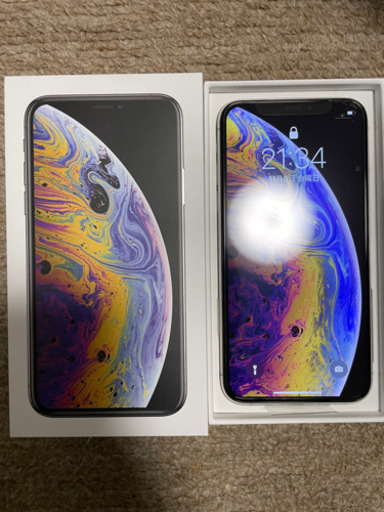 iPhone xs 64GB SIMフリー　交換後新品　保証残約2年