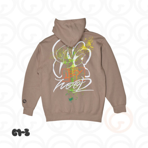 tattooアーティストオリジナル designパーカー新品L