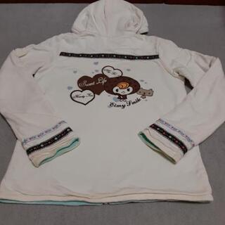 パーカー　女の子用　サイズ150の画像
