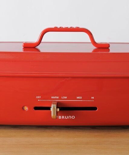 新品☆BRUNO　ホットプレート グランデサイズと仕切り鍋のセット