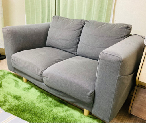 値下げ　IKEA  2人掛けソファ