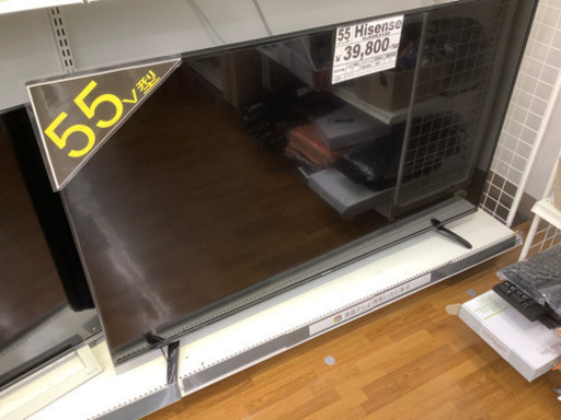 安心の6ヶ月保証付き　液晶テレビ　Hisense  55インチ　43780円