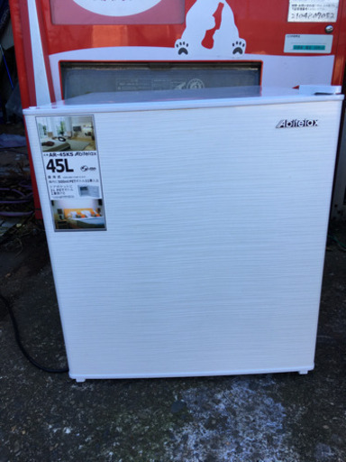 美品 1ドア冷蔵庫 45L 2018年製 Abitelax AR-45KS