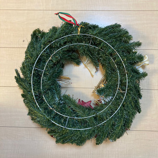 【未使用】クリスマスリース🎄の画像