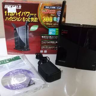 【簡易NASすぐできます】💕😍BAFFALO　Wi-Fiルーター...