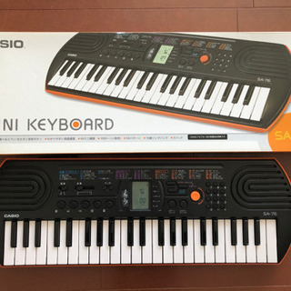 <<取引終了>> 【美品♪】カシオ　CASIO ミニキーボード　...