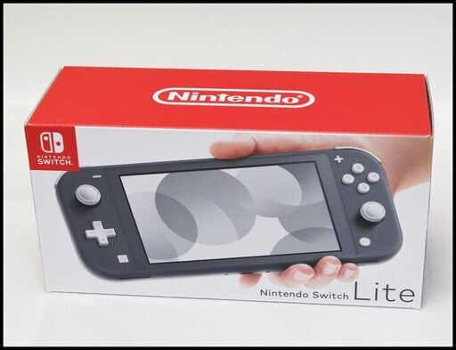 未使用 任天堂 ニンテンドースイッチ ライト グレーNintendo Switch Lite