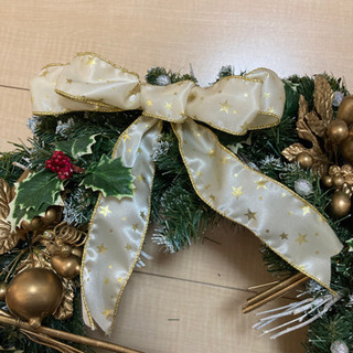 【未使用】クリスマスリース🎄の画像