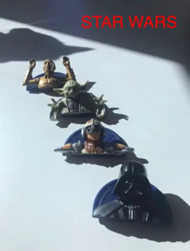 レア　【STAR WARS  EPISODE Ⅲ 】クリップ　4個