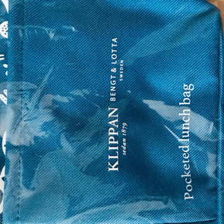 【新品未使用品】クリッパン社　ポケット付ランチバッグの画像