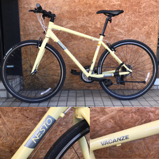 NESTO ネスト VACANZE 1 2019 軽量クロスバイク 街乗り、通勤・通学
