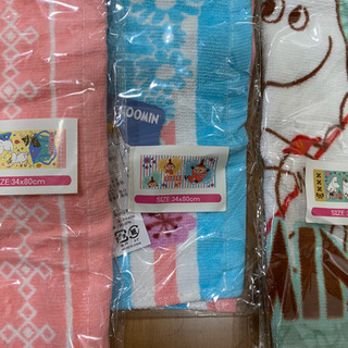 ムーミン フェイスタオルの画像