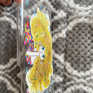 iPhoneケース　アマビエ　ミズモリアド　ハンドメイドの画像