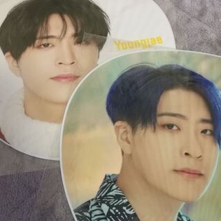 GOT7 ヨンジェ　うちわ　公式5枚セットの画像